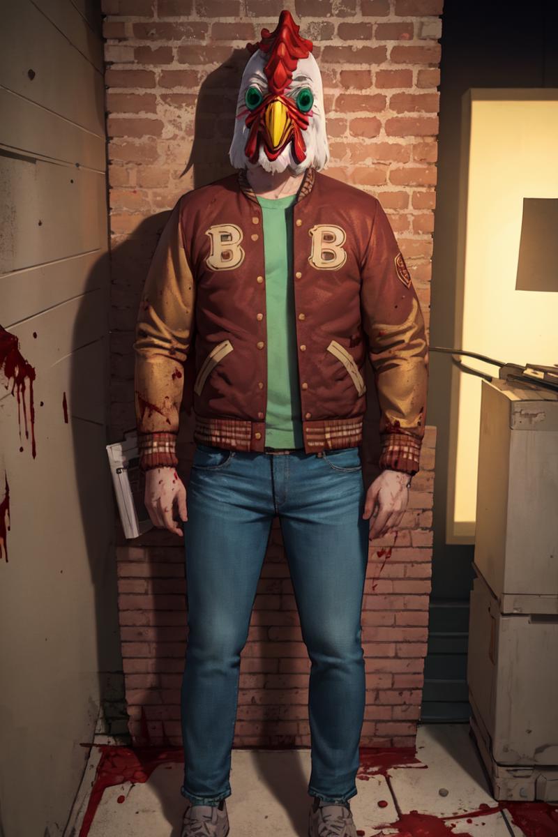 Hotline miami hotsell letterman jacket